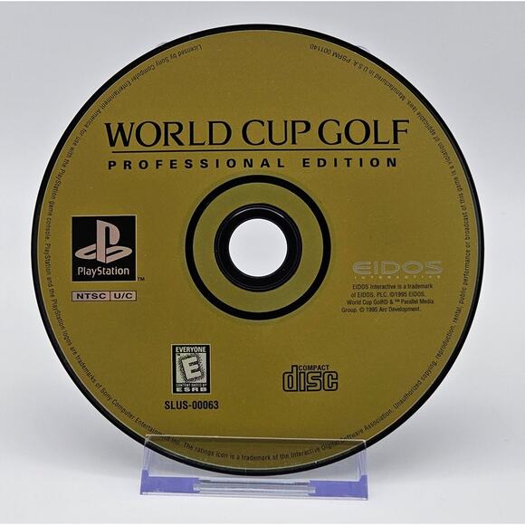World Cup Golf: Professional Edition - PS1 - Playstation - Disc Only - Tested! - Picture 1 of 2
